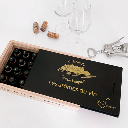 Personnalisation du coffret des Vins Les arômes du Vin